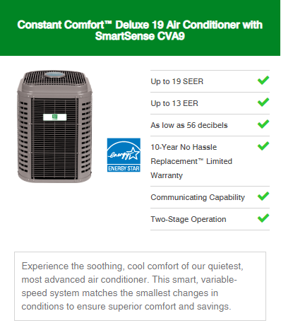 AC   Constant Comfort Delux Series 1