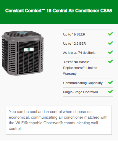 AC Constant Comfort Series 2