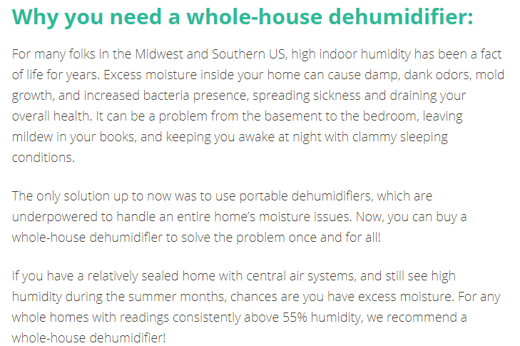 Whole House Dehumidifier Services & Dehumidification Installation In Yuma, Fortuna Foothills, Winterhaven, Somerton, San Luis, Wellton, Roll, and Tacna