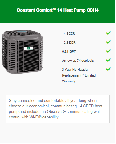 Heat Pump Constant Comfort Series 3