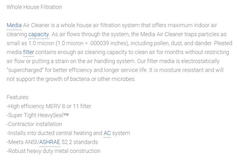 Media Air Cleaners & Air Filtration Services In Yuma, Fortuna Foothills, Winterhaven, Somerton, San Luis, Wellton, Roll, and Tacna